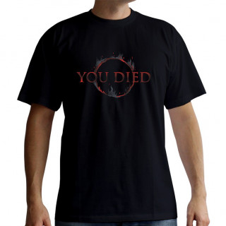 DARK SOULS - Majica "You Died" črna - osnovna (L) Merch