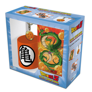 DRAGON BALL - Skodelica 320ml + obesek za ključe + zvezek "Dragon Ball" Merch