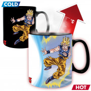 DRAGON BALL - Mug Heat Change - 460 ml - DBZ/ Goku VS Buu - škatla 