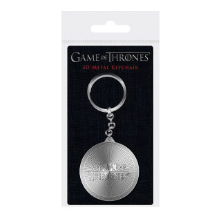 Game of Thrones 3D kovinski obesek za ključe Logo 6 cm Merch