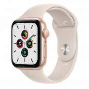 Apple Watch S5 44mm GPS Gold aluminijasto ohišje Športni pašček iz rožnatega kvarca 