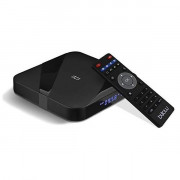 PRIBLIŽNO Medijski predvajalnik - 4K Smart TV box QuadCore1.5Ghz, 16GB vgrajenega pomnilnika, Android7.1, WiFi, HDMI, BT, 2 kosaUSB, daljinsko stikalo. 