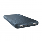 Trust PowerBank Primo Ultra-thin Powerbank (10000mAh; 15W USB-C 12W 2xUSB; modra) 