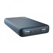 Trust PowerBank Primo Compact Powerbank (15000mAh; 15W USB-C 12W 2xUSB; modra) 