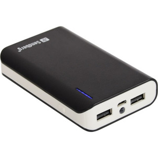 Sandberg PowerBank 7800mAh (LED lučka; 1A 2,1A USB vhod; črna) Mobile