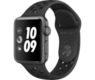 Apple Watch Series Nike 38 mm sivo aluminijasto ohišje antracit Black Nike s športnim paščkom Mobile