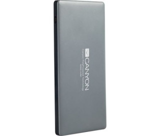 Canyon CNS-TPBP5DG Slim LiPo 5000mAh powerbank siva (2xUSB) (Lightning/USB vhod) Mobile