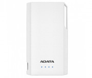 dataA S10000 powerbank, 10000mAh, bela 