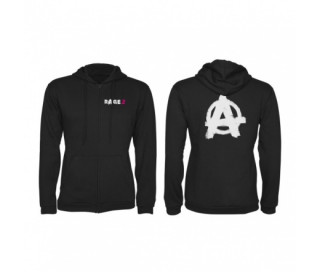 Pulover s kapuco Rage 2 Zip-Up Pulover s kapuco "Anarchy", S GE6428S Merch