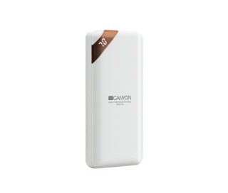 Canyon CNE-CPBP10W 10000mAh Powerbank z digitalnim zaslonom Bela Mobile