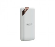 Canyon CNE-CPBP20W 20000mAh Powerbank z digitalnim zaslonom Bela 