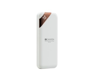 Canyon CNE-CPBP5W 5000mAh Powerbank z digitalnim zaslonom Bela Mobile