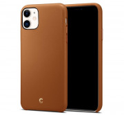 Spigen Ciel Cyrill Apple iPhone 11 Pro Saddle Brown, usnjena torbica, rjava 