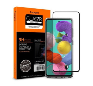 Spigen Glass FC Samsung Galaxy A51 kaljena zaščita zaslona Mobile