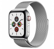 Apple Watch Series GPS+Cellular pametna ura, 44 mm, nerjaveče jeklo, pas iz nerjavečega jekla 