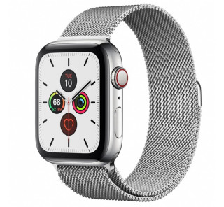 Apple Watch Series GPS+Cellular pametna ura, 44 mm, nerjaveče jeklo, pas iz nerjavečega jekla Mobile