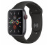 Apple Watch Series GPS+Cellular pametna ura, 44 mm, aluminijasto siva/črna thumbnail