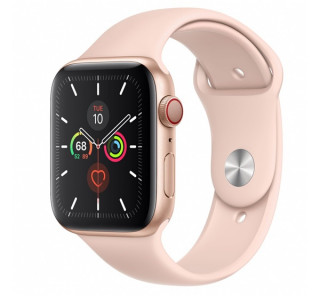 Apple Watch Series GPS+Cellular pametna ura, 44 mm, aluminij zlata/roza Mobile