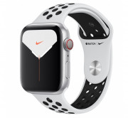 Pametna ura Apple Watch Nike Series GPS+Cellular, 44 mm, aluminij srebrna/platinasto-črna 