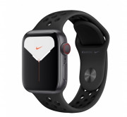 Pametna ura Apple Watch Nike Series GPS+Cellular, 40 mm, aluminijasto siva/antracit-črna 