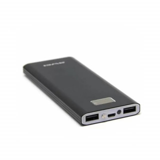 AWEI P91K kovinski Powerbank 8000 mAh z LCD zaslonom siva Mobile