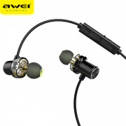 AWEI X650BL In-Ear Bluetooth slušalke Grey Grey 