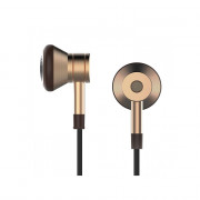 1VEČ E0320 Piston Earbud mikrofon, slušalka, zlata 