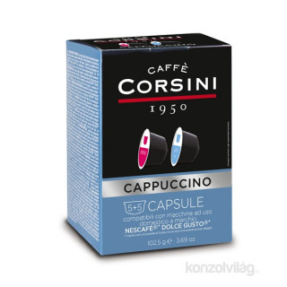 Caffé Corsini Gran Riserva Capuccino Dolce Gusto kompatibilna kava Magnetics 5+5 kosov Dom