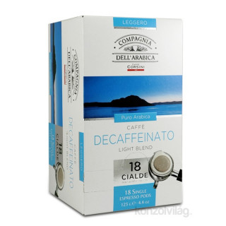 Compagnia Dell`Arabica Caffé Puro Arabica Decaffeinato kavna blazina 18 kos Dom