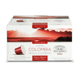 Compagnia Dell Arabica DCO051 Colombia Medellin Supremo Nespresso kompatibilna kava Magnetic 10*5,2g Dom