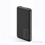 Usams 10KCD6201 2A 2x USB 10000mAh črn powerbank 