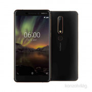 Črni pametni telefon Nokia 6.1 5,5" LTE 32GB Dual SIM 