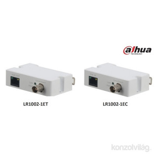 Dahua LR1002-1ET 1x RJ45 10/100, 1x BNC, podpora za PoE Ethervet preko Coax (EOC) pretvornik (oddajnik) Dom