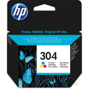 HP 304 Tri-color Original Ink Cartridge 