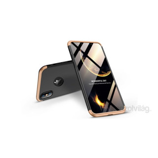 GKK GK0261 3v1 iPhone XS Max Logo Black/Gold zaščitna torbica Mobile