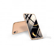 GKK GK0280 3v1 iPhone XR Gold zaščitna torbica 