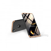 GKK GK0291 3v1 iPhone XR Logo Black/Gold zaščitna torbica 