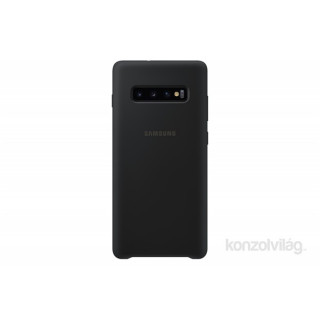 Silikonska zaščitna torbica za telefon Samsung EF-PG975TBEG Galaxy S10+ Black Mobile