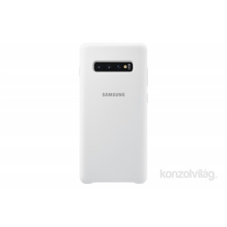 Samsung EF-PG975TWEG Galaxy S10+ Bela silikonska zaščitna torbica za telefon Mobile