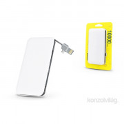 Haffner PT-5029 Silk 10000mAh bela powerbank 