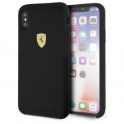 Ferrari iPhone X/XS SF silikonski črni ovitek 