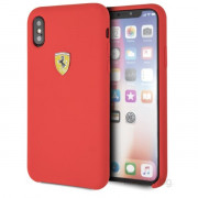 Silikonski ovitek Ferrari iPhone X/XS SF Red 