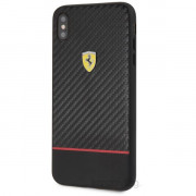 Ferrari On-Ttrack racing iPhone XS MAX karbon in mehka mehka guma 