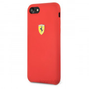 Ferrari iPhone SF silikonski ovitek Rdeča 