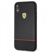 Ovitek iz mehke gume Ferrari On Track Racing Shield za iPhone XR 