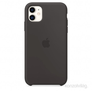 Črn silikonski ovitek Apple iPhone 11 Mobile