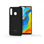 Črn silikonski ovitek Roar KC0308 Roar All Day za Huawei P30 Lite 