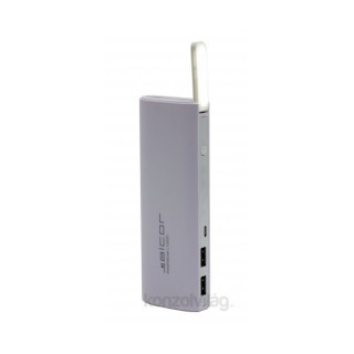 Alcor L10000 Portable 10400mAh siv powerbank Mobile