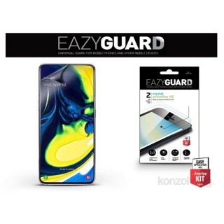 Zaščita zaslona EazyGuard LA-1521 Zaščitna folija Samsung A80 Crystal/Antireflex 2 kom/pak Mobile