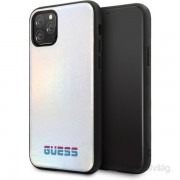 Ovitek GUESS za iPhone 11 Pro srebrne barve 